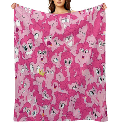 Pinkie Pie Mess Wrinkle-free Throw Blanket