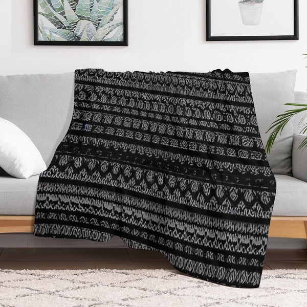 Tyre Marks Pattern Versatility Throw Blanket