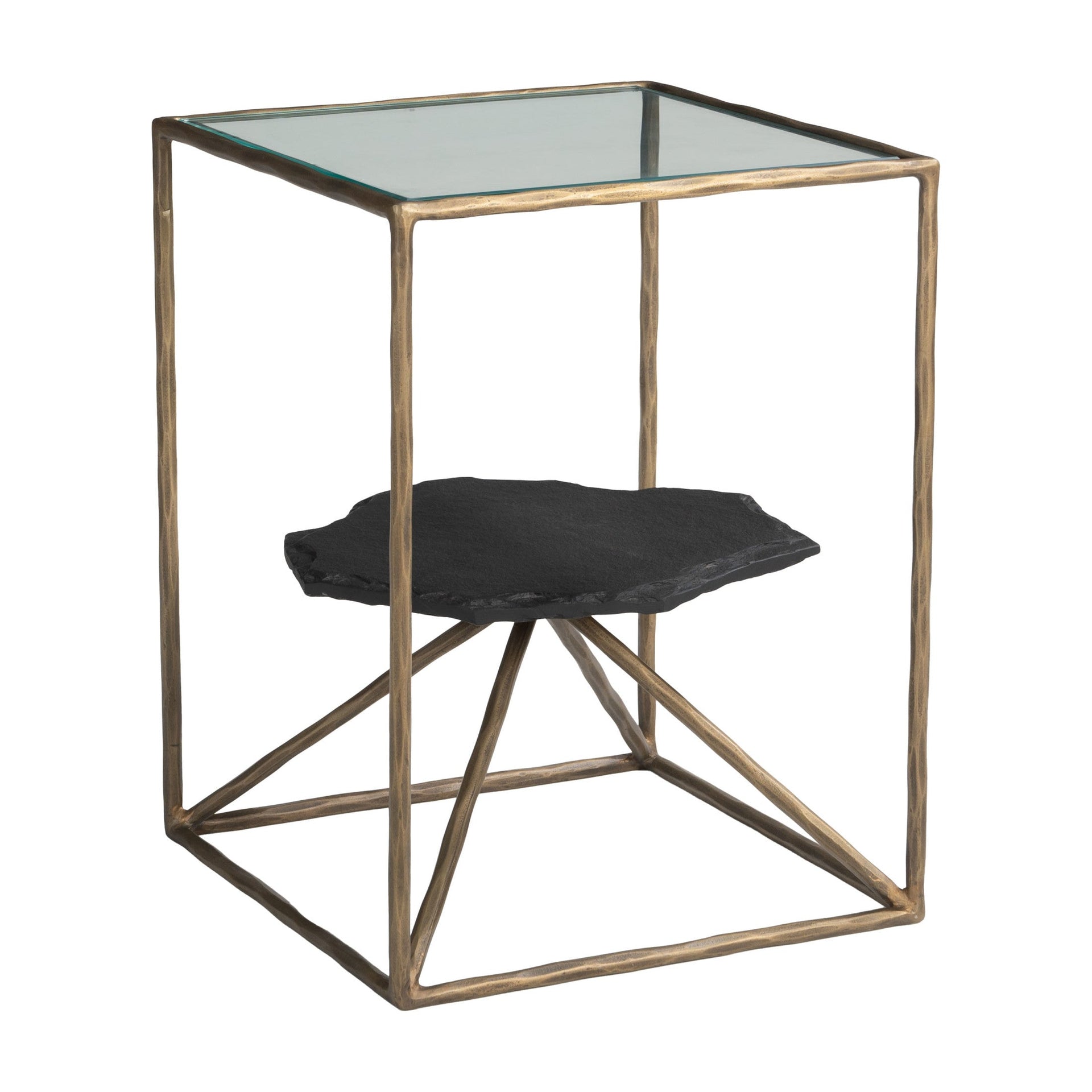 Ranol Side Table Brass
