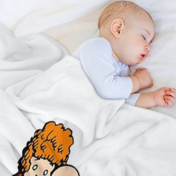 Little Orphan Annie Sustainable Throw Blanket