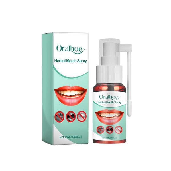 Herbal Mouth Spray, Refreshing Breath Repair Swollen Gums Relieve Oral Ulcer Yang Portable Spray