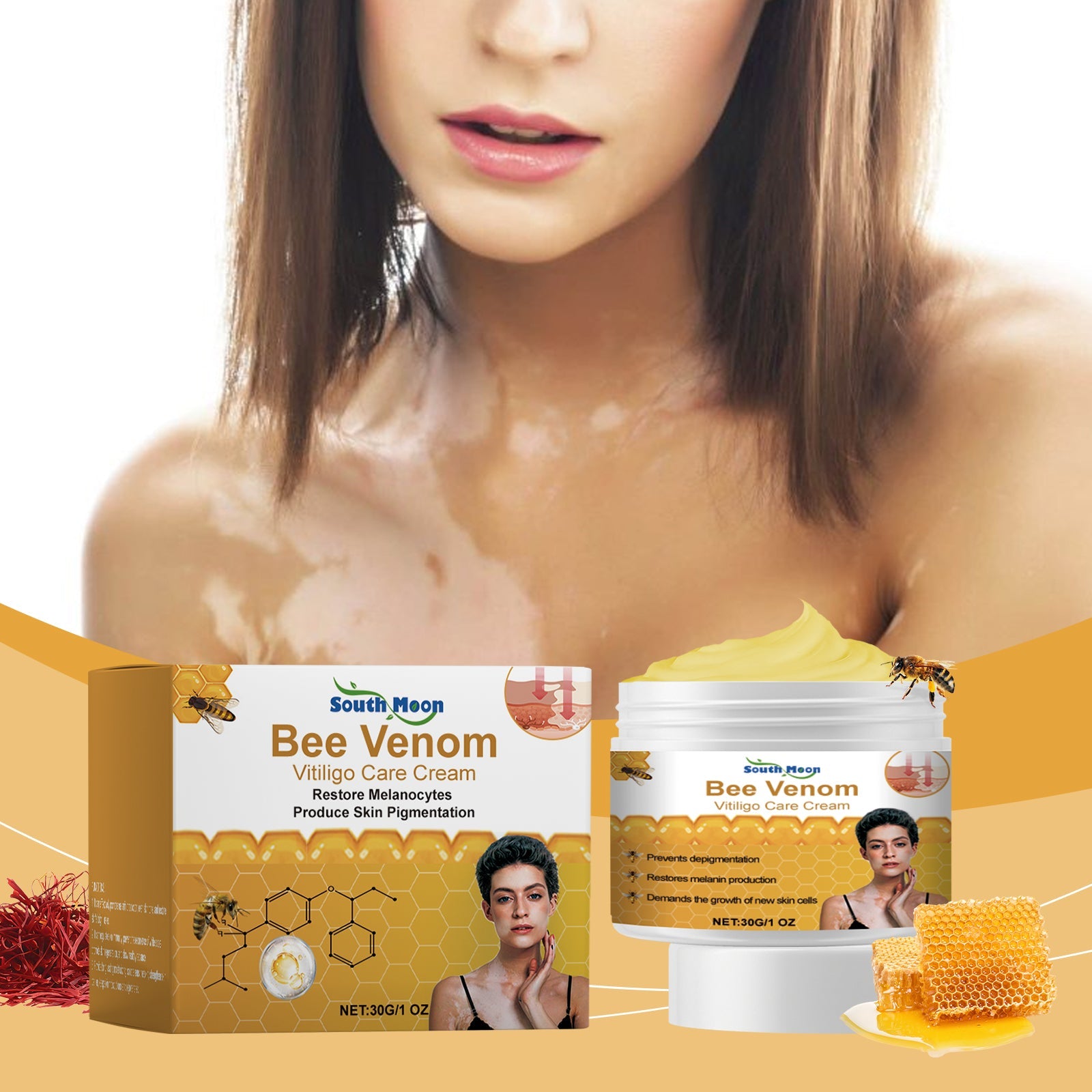 Skin Repair Cream, Daily Moisturizing And Improving Skin Comfort Gentle Topical Cream