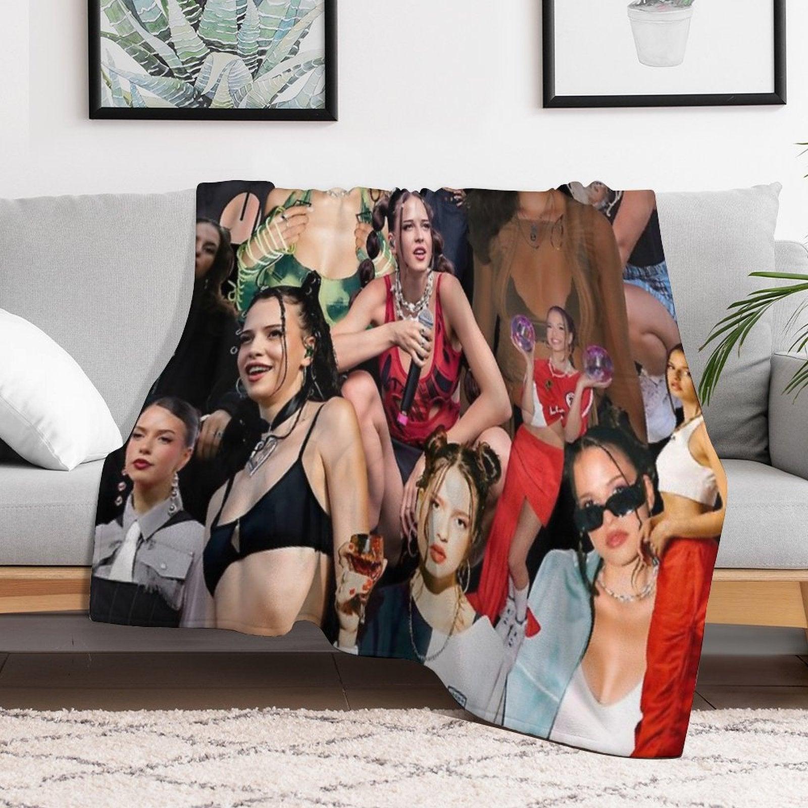 Nina Chuba Photo Collage Throw Blanket