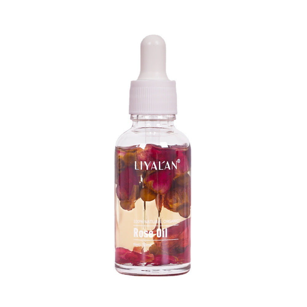 30ml Multi-Purpose Rose Oil: For Face, Body & Hair - Hydrating Botanical Essential Oil