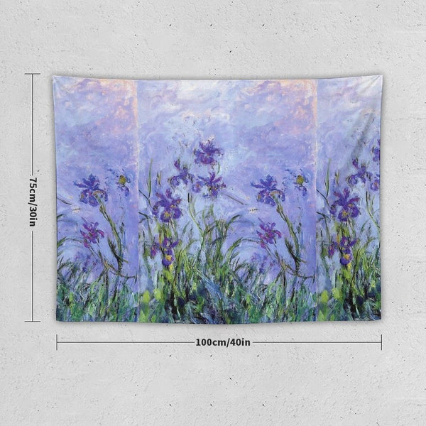 Claude Monet  Lilac Irises 1914 Tapestry