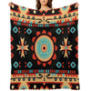 Indigenous Cherokee Nation Pattern Travel-friendly Throw Blanket