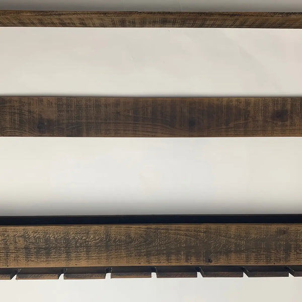 Wooden Wall Wine Rack VagabondVintage