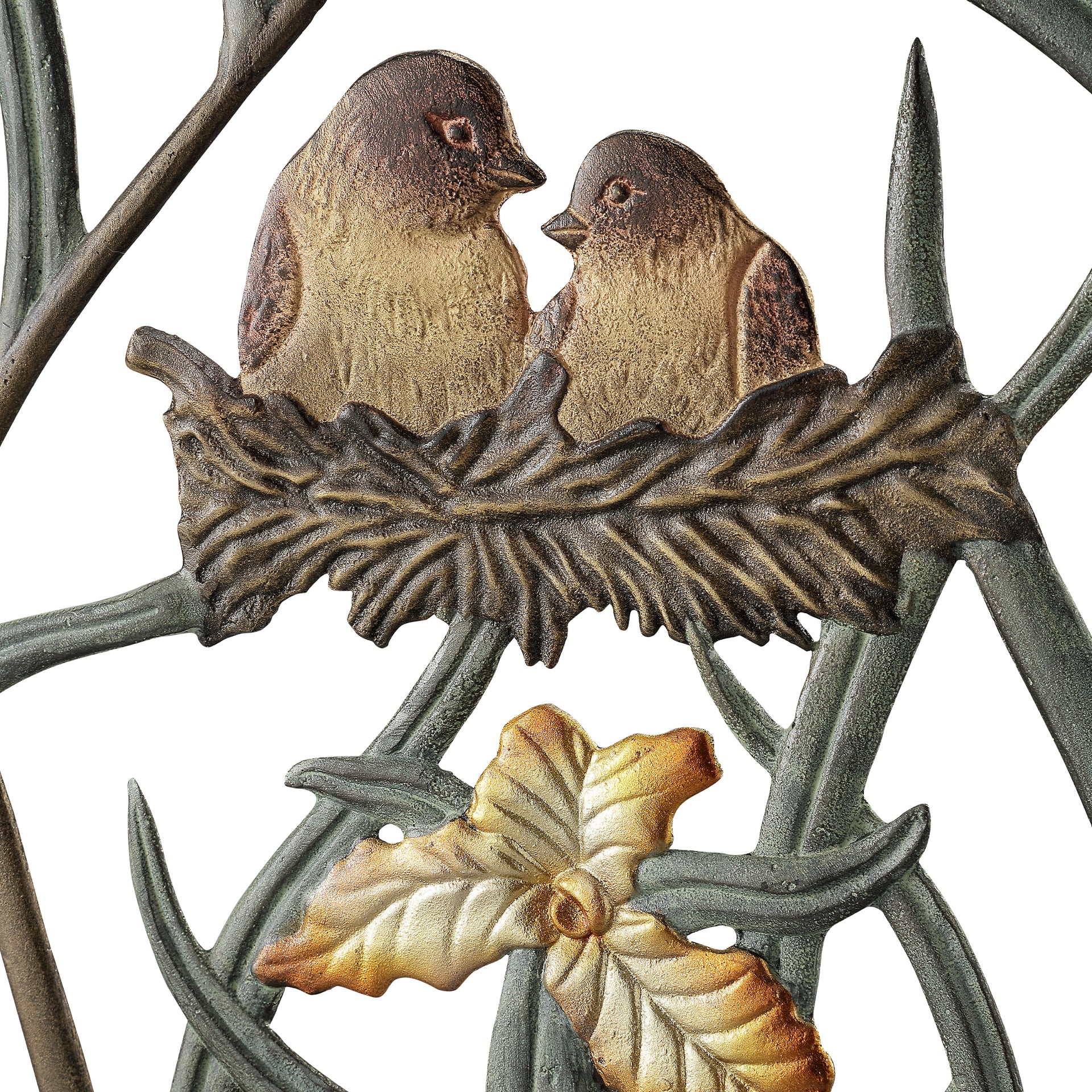 Wide Lovebirds in Nest Trellis (Spikes 6.25