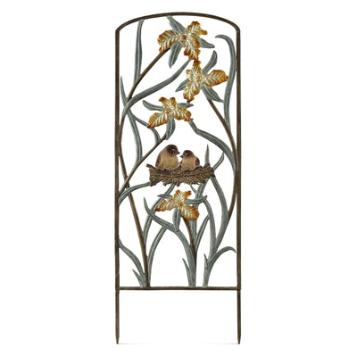 Wide Lovebirds in Nest Trellis (Spikes 6.25