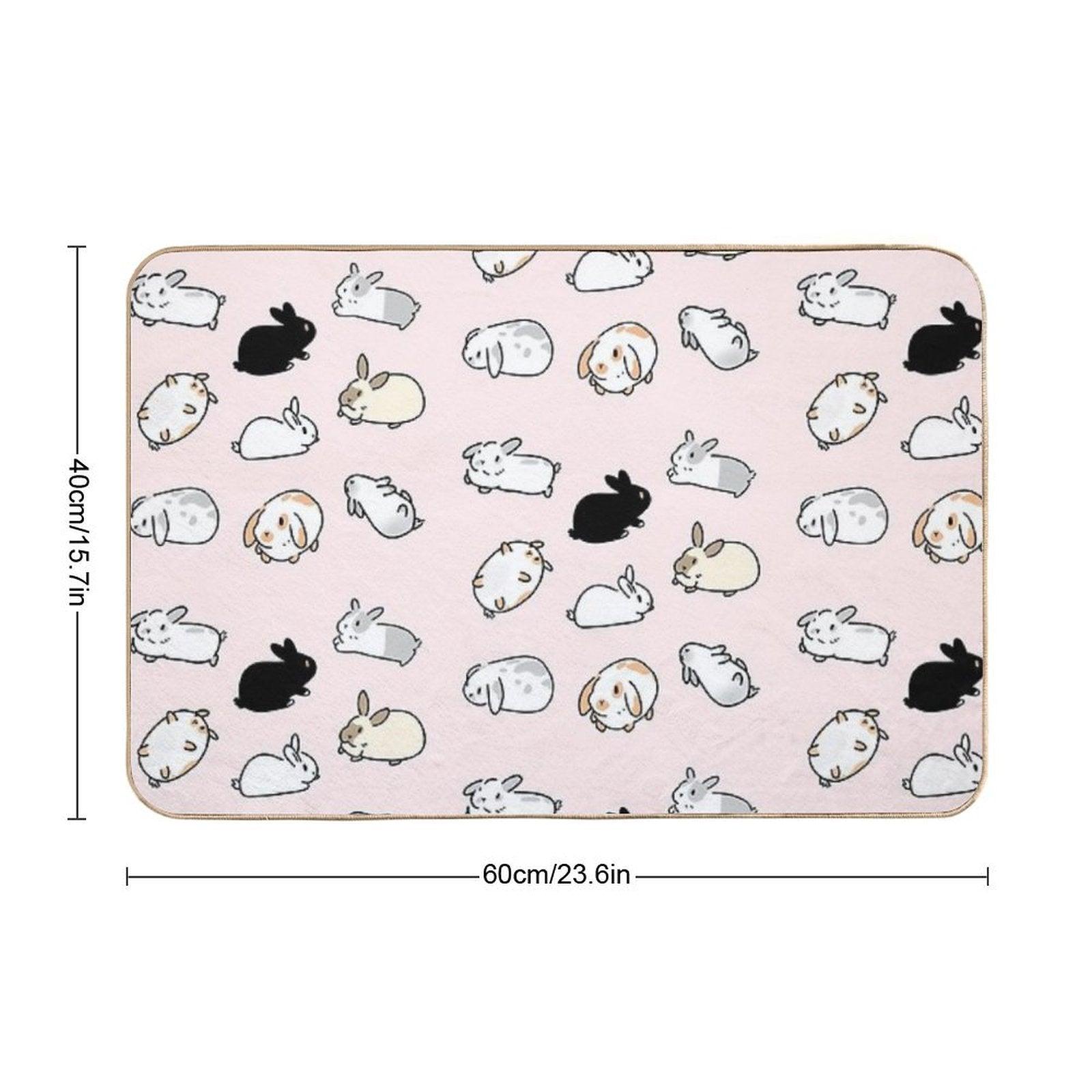 Bunny Rabbits Bath Mat