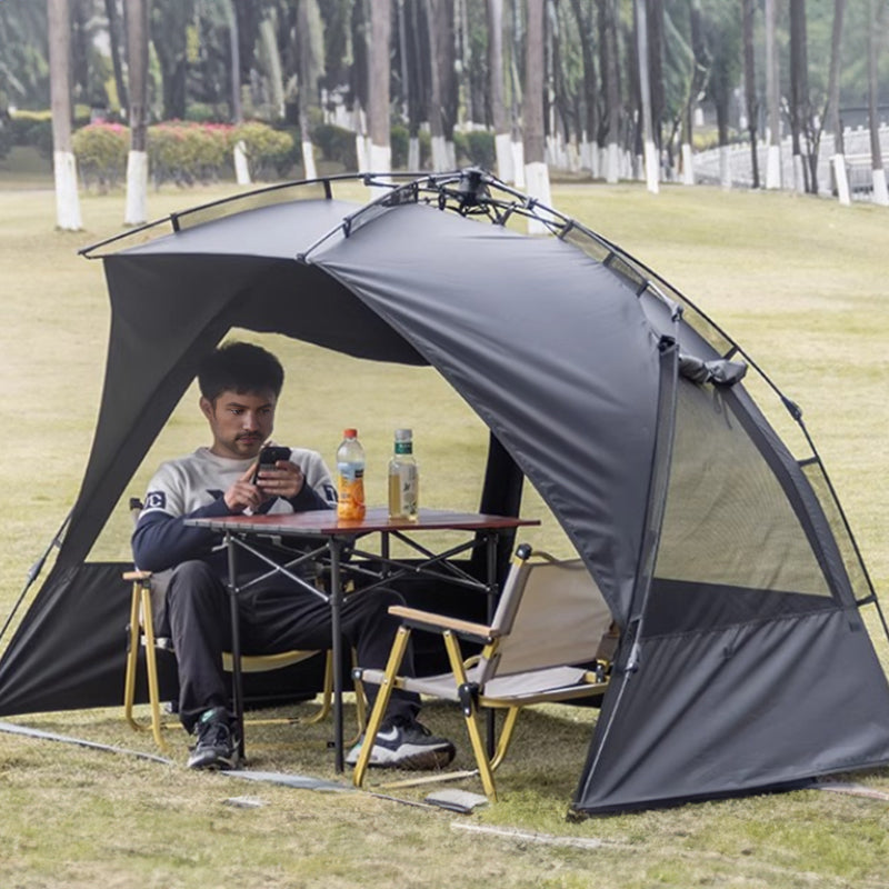 Outdoor 3-4 person one-touch quick-set tent, suitable for beach, fishing, family trips, picnics, parks, UV-resistant with sunsha V.I.P Digital Presence