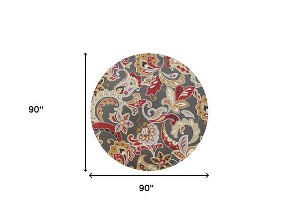 2' X 3' Taupe Hand Tufted Area Rug