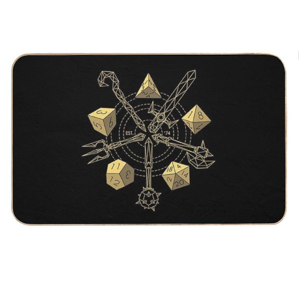 Dungeons & Dragons - Choose Your Weapon Bath Mat