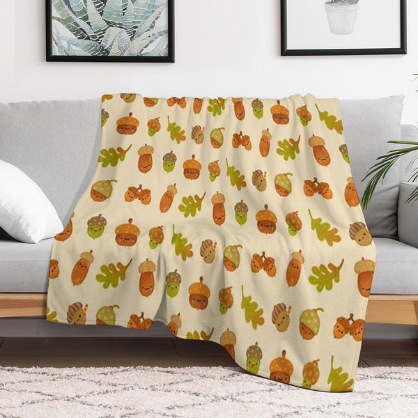 Acorns Gift-ready Throw Blanket