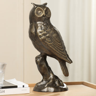 Thoughtful Owl on Branch