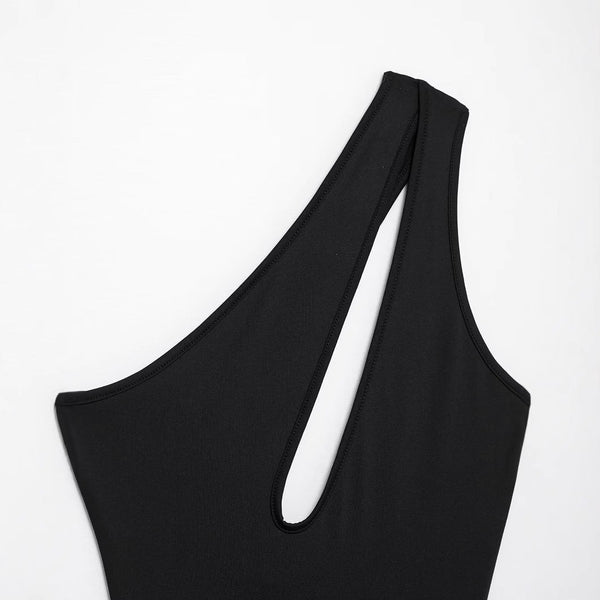 Hollow out vacation diving swimsuit one-piece swimsuit for women