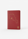 Love Armenia Passport Holder & Luggage Tag Travel Gift Set - Red