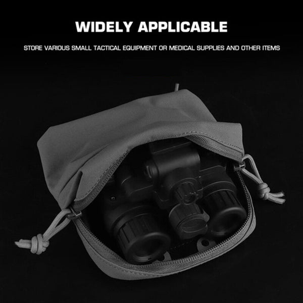 Tactical 6x5in GP MOLLE pouch for mags, fits FCPC or Utility GP Backpack.