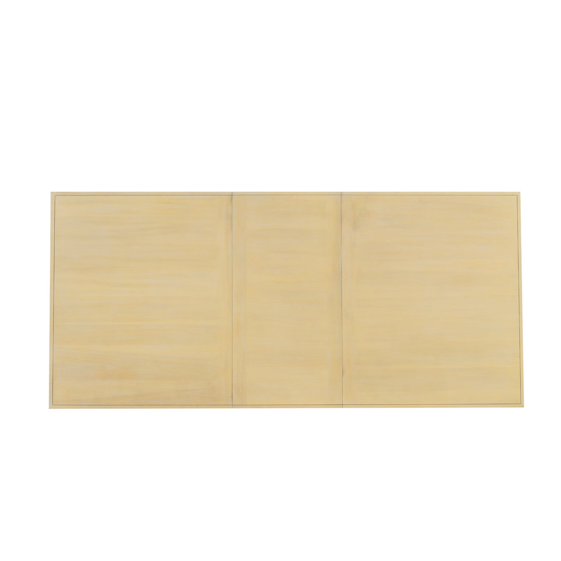 Traditional 6-Piece 78inch Trestle Extendable Dining Table Set with One 18inch Removable Leaf Padded Dining Chairs Bench,Natural