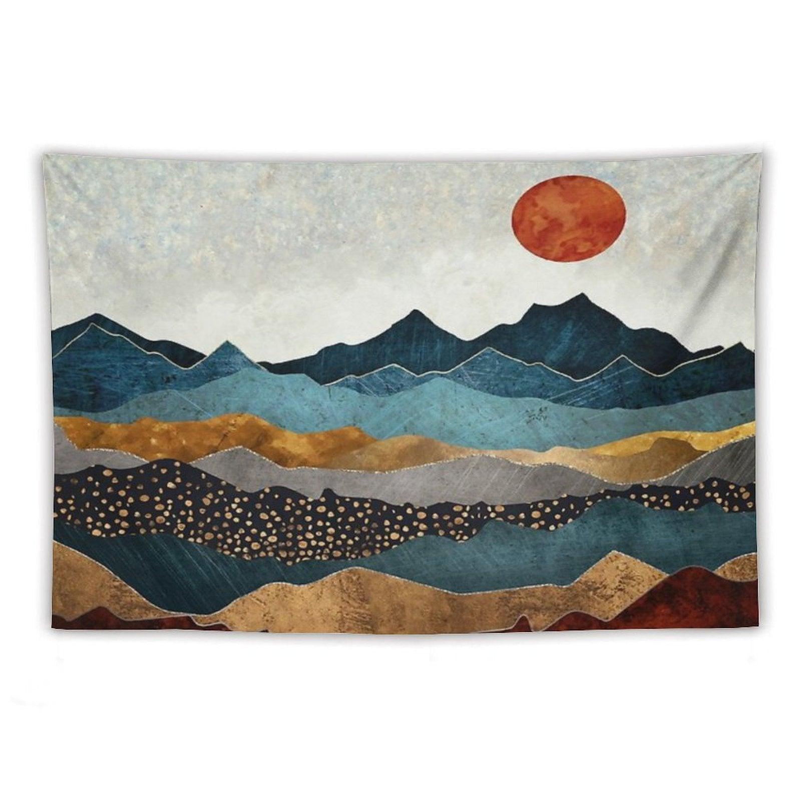 Amber Dusk Tapestry