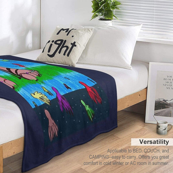 Day Dreaming Throw Blanket