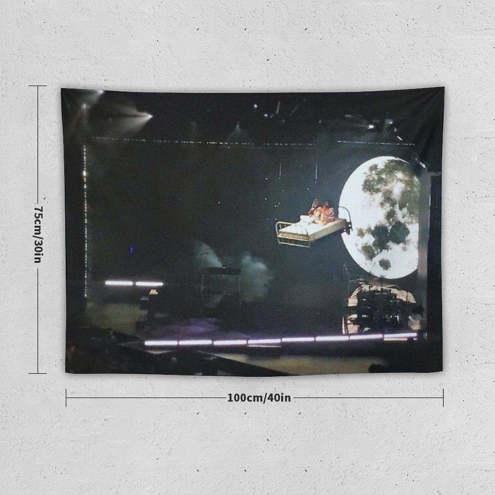 Billie Eilish Live Concert Tapestry