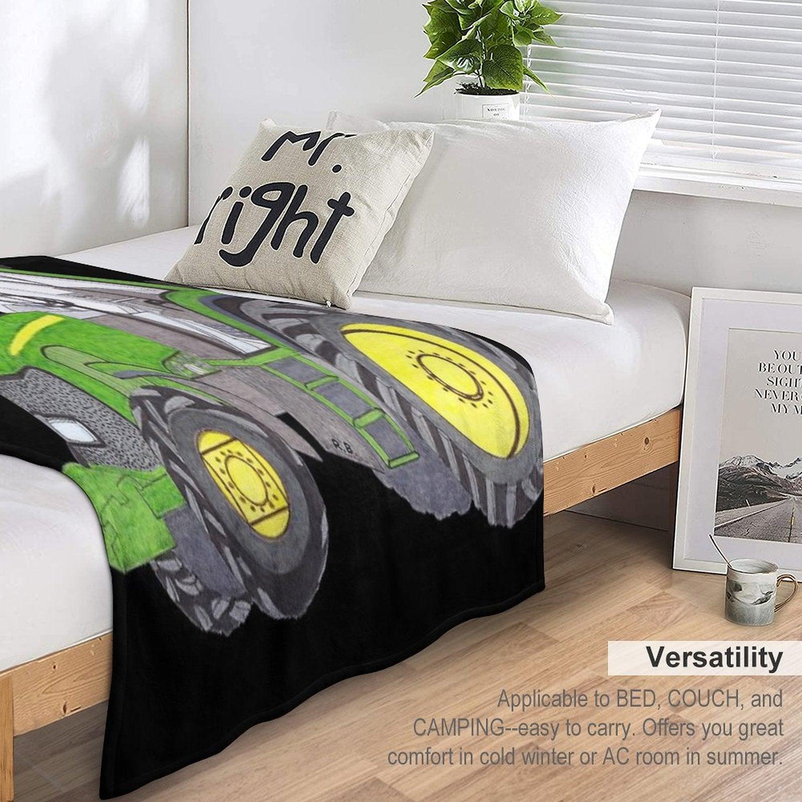 TRACTOR Throw Blanket