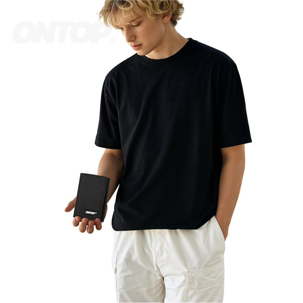 Trifold Wallet Canvas Card Holder