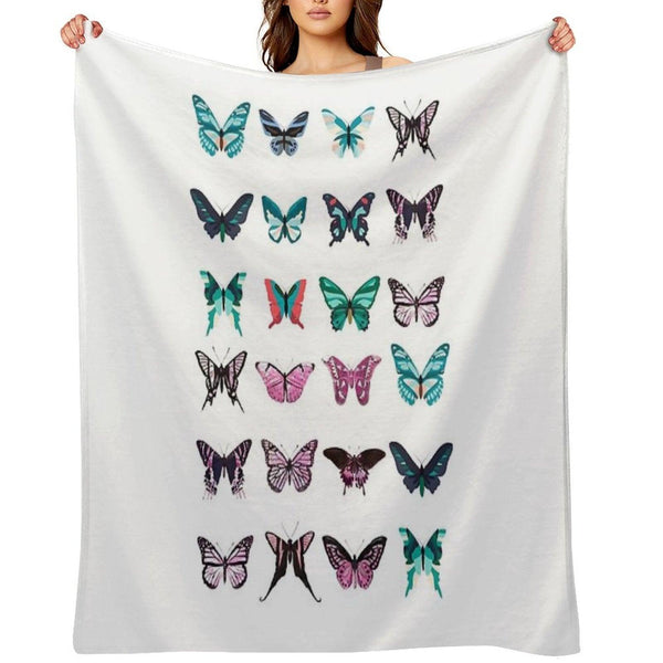 Butterfly Pattren Throw Blanket