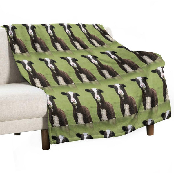 Zwartbles Lamb Anti-pilling Throw Blanket