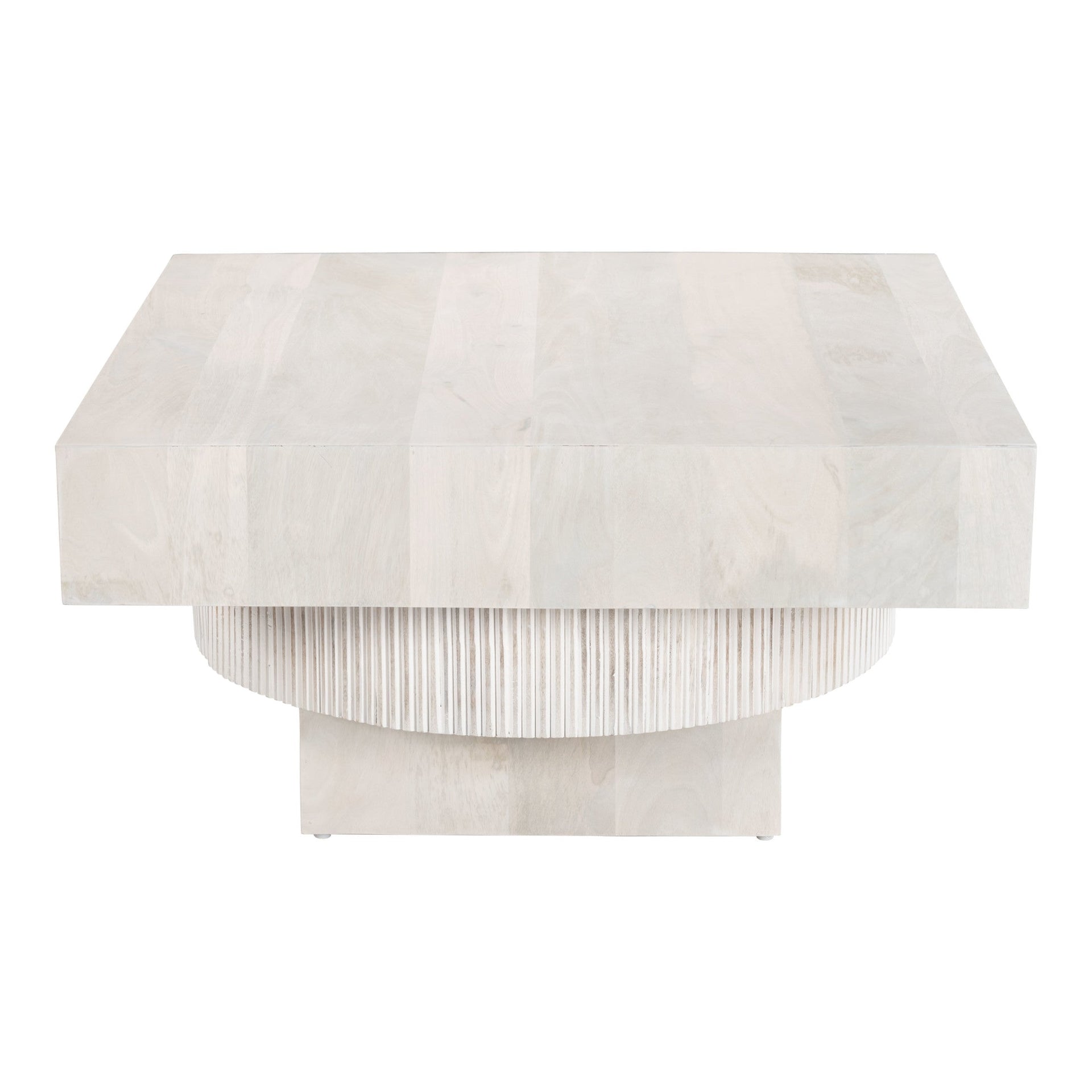 Trani Coffee Table Whitewashed ZUO Store