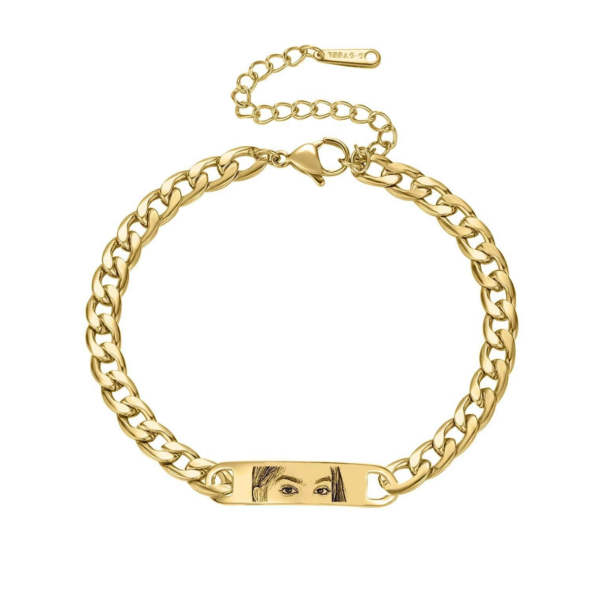Soul Connect Eye Charm Bracelet – Personalized Keepsake Jewelry Gift for Women and Couples