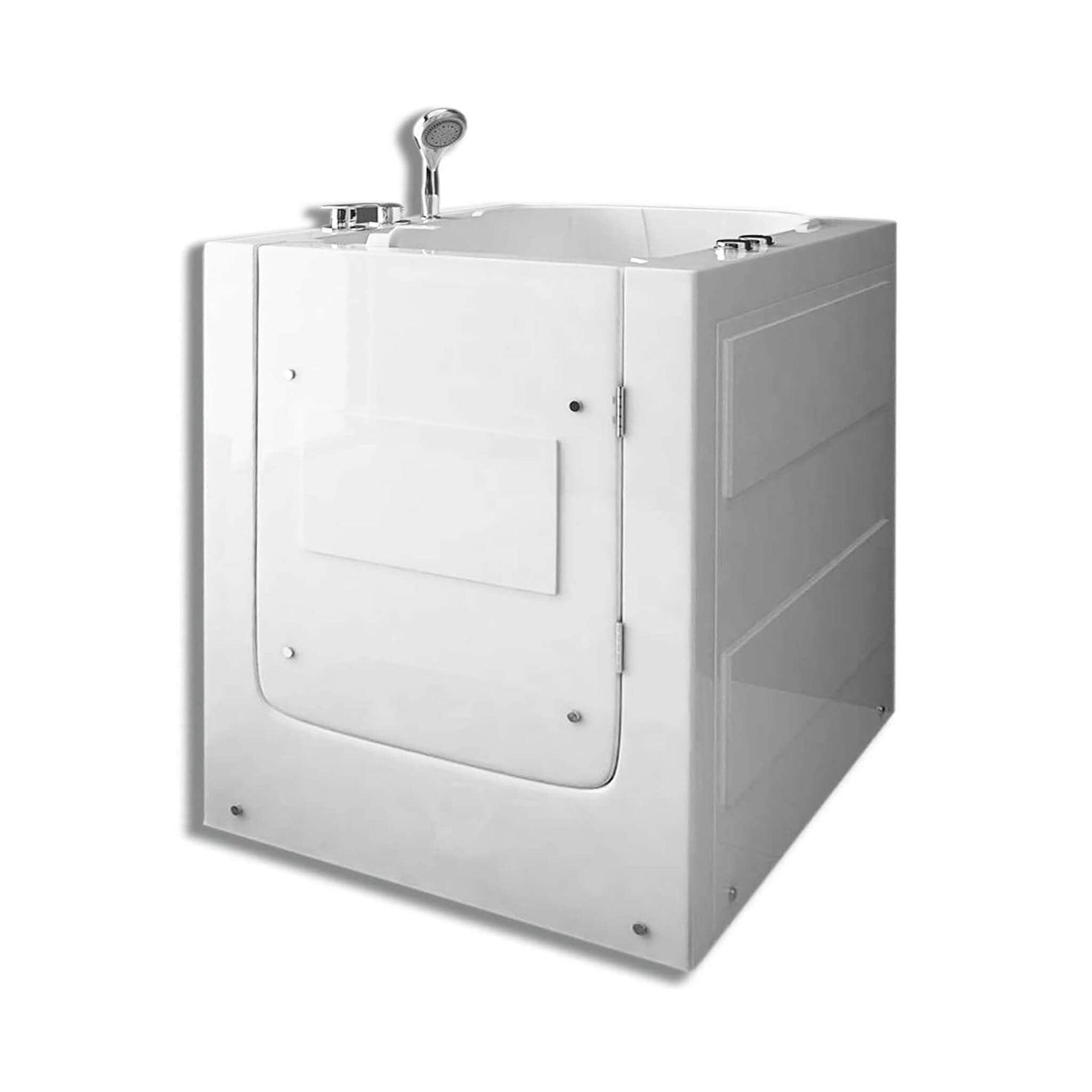 Florida 36-Inch Premium 1-Person Walk-In Whirlpool Hydromassage Bathtub (SAK59163)