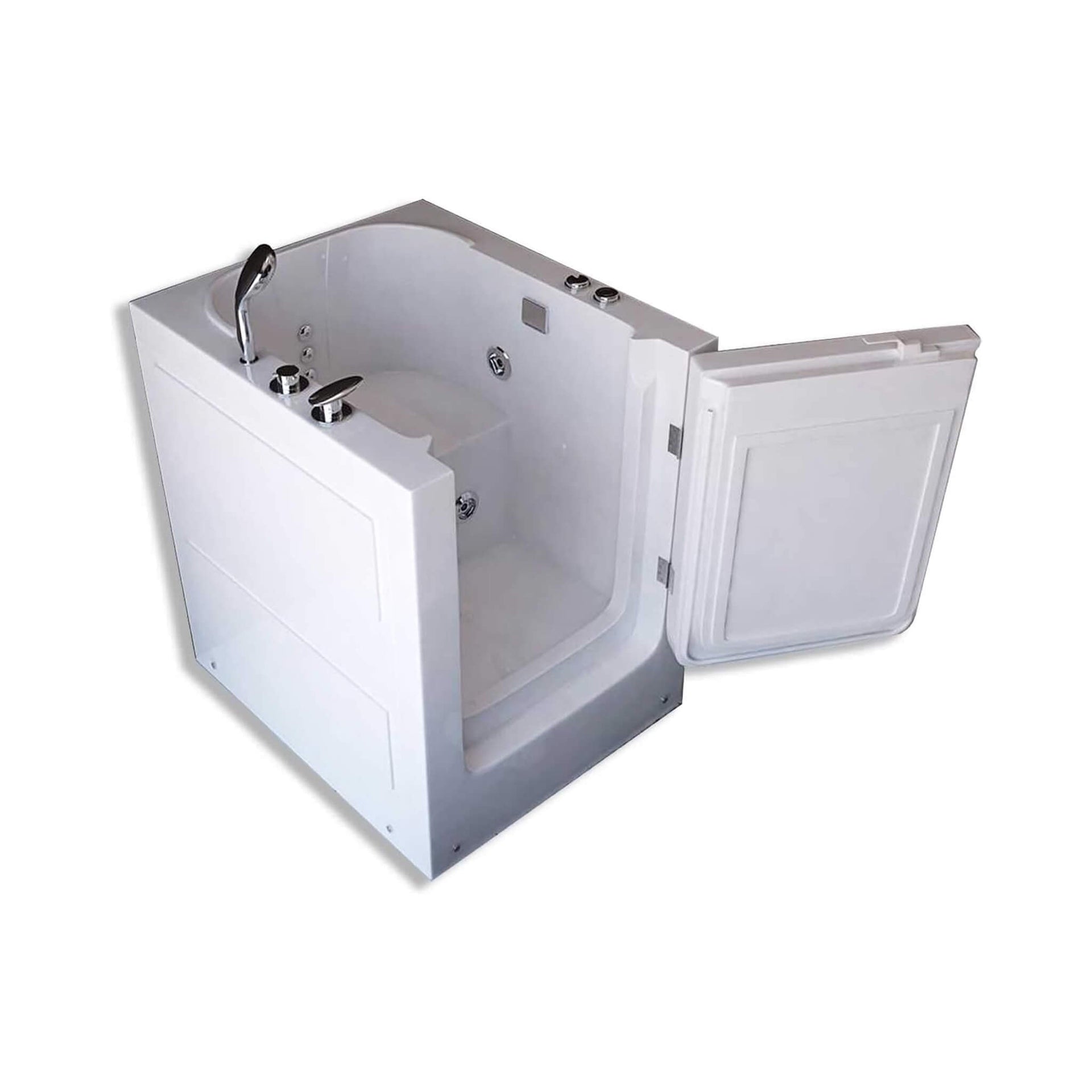 Florida 36-Inch Premium 1-Person Walk-In Whirlpool Hydromassage Bathtub (SAK59163)