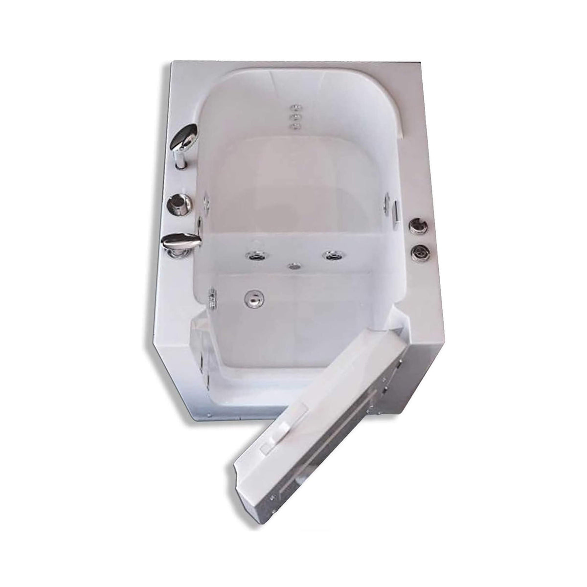 Florida 36-Inch Premium 1-Person Walk-In Whirlpool Hydromassage Bathtub (SAK59163)