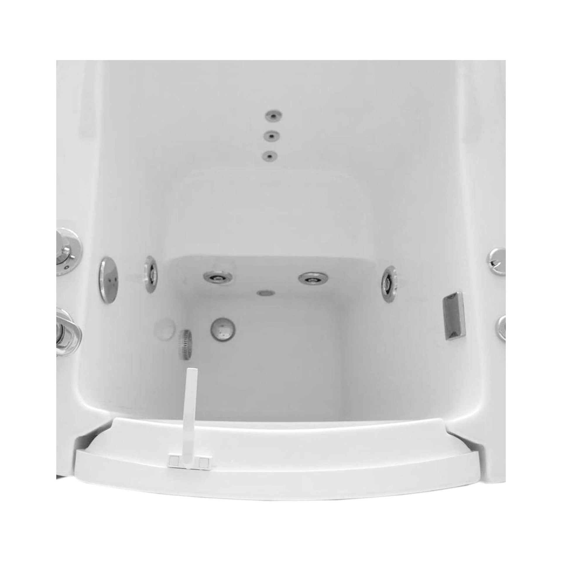 Florida 36-Inch Premium 1-Person Walk-In Whirlpool Hydromassage Bathtub (SAK59163)