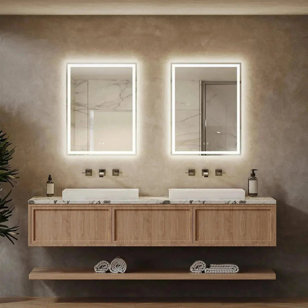 20 x 28  Inch Center Glow LED Bathroom Mirror
