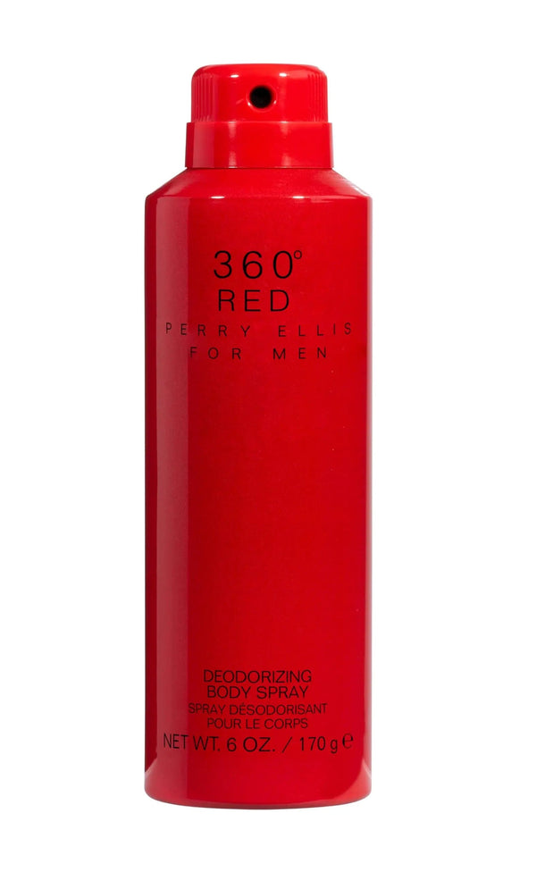 360 Red By Perry Ellis For Men 4Pcs Set EDT Spray