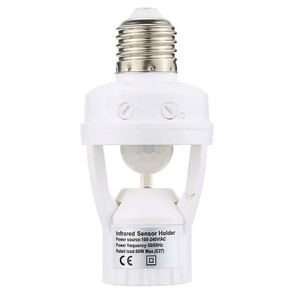 360 Degree Detection PIR Infrared Motion Sensor E27 LED Light