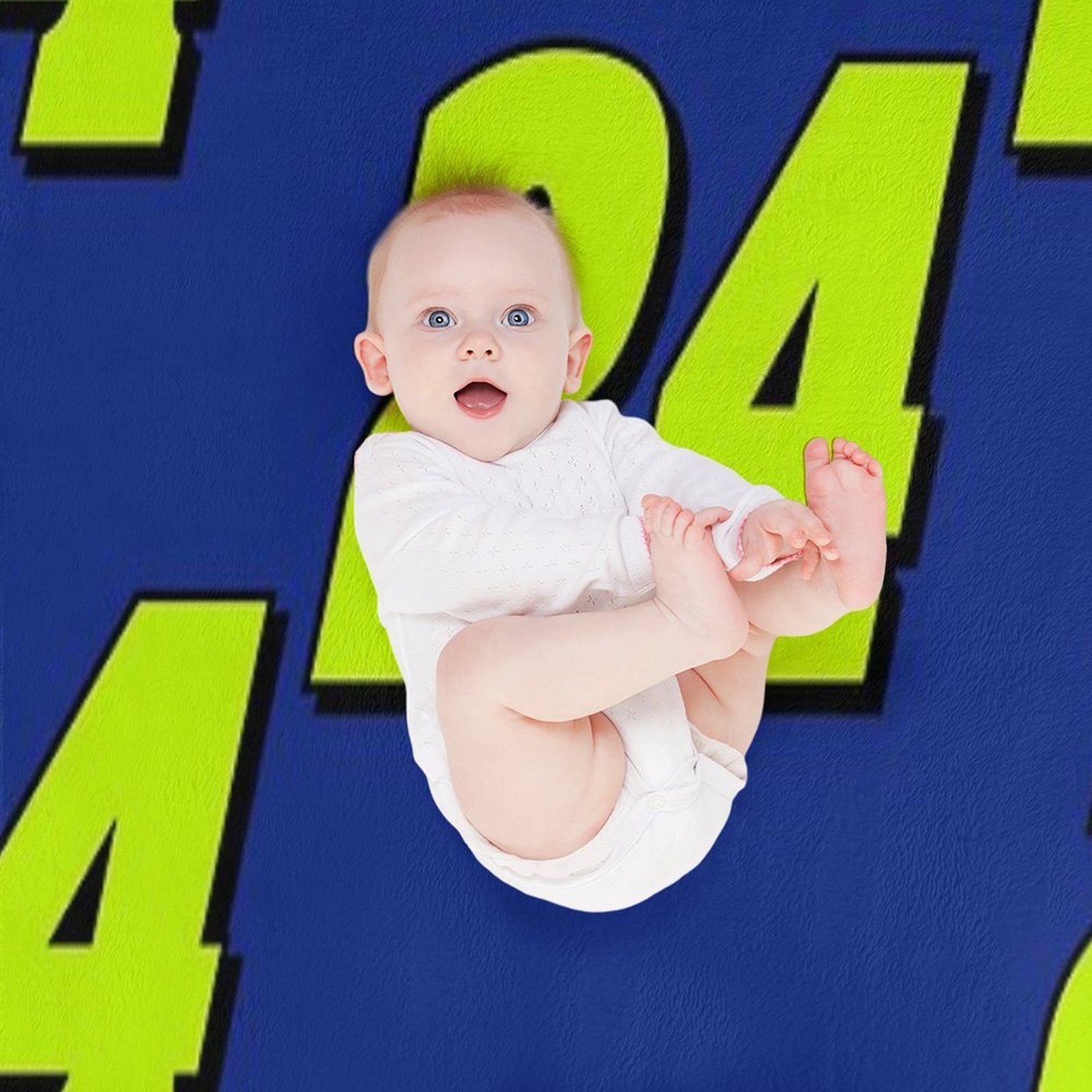 Jeff Gordon NASCAR Sticker Machine-washable Throw Blanket