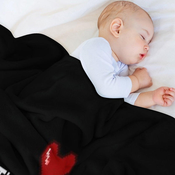 Frisk's Heart Throw Blanket