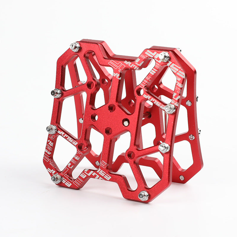 New Road Bike Lock Pedal Turn Flat Pedal Mountain Bike Quick Release Lock Piece Bicycle Splint Pedal Cycling Accessories