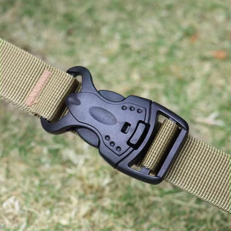 Outdoor camping tying rope non elastic fix with buckle nylon rope