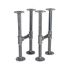 3/4 in. H Round Flanges Pipe Kit for Bench Legs