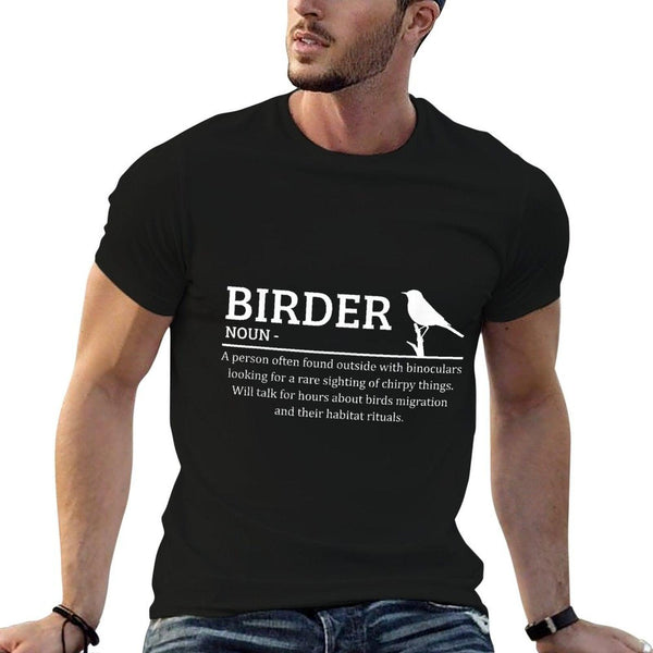 Birder Definition Funny Birding Birdwatching Lovers T-Shirt