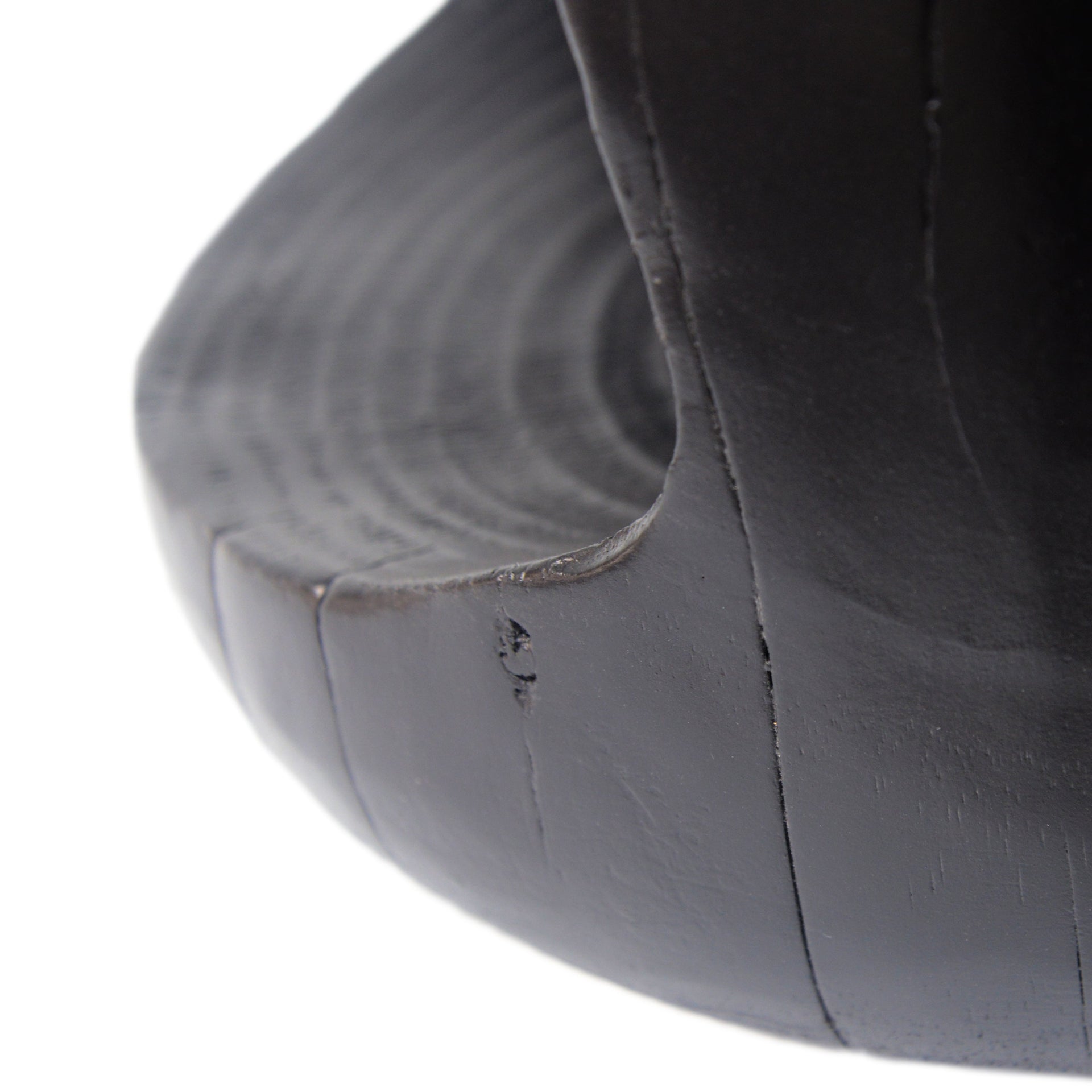 MGO Hollow Side Table with Wood-like Texture