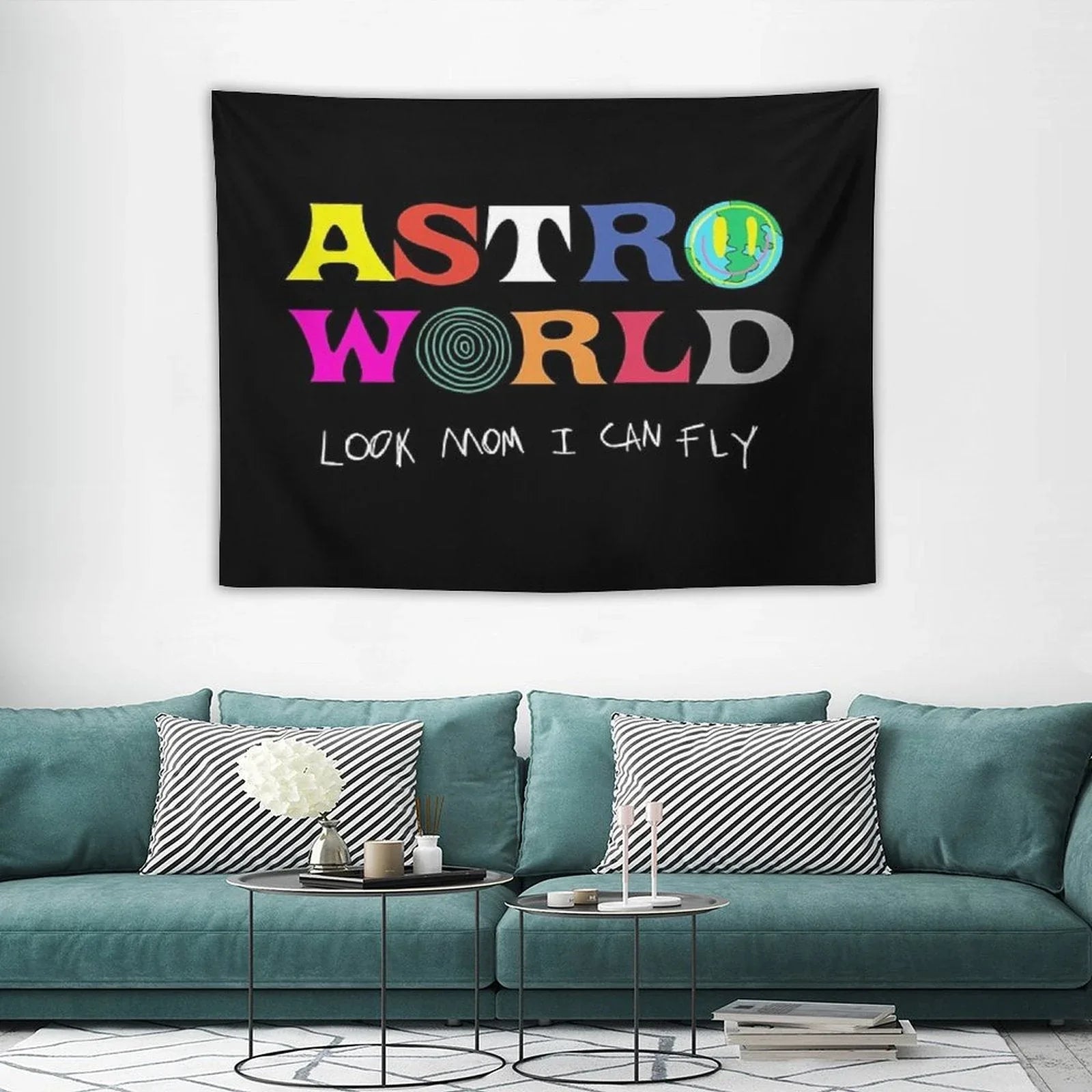 ASTROWORLD Look Mum I Can Fly Tapestry