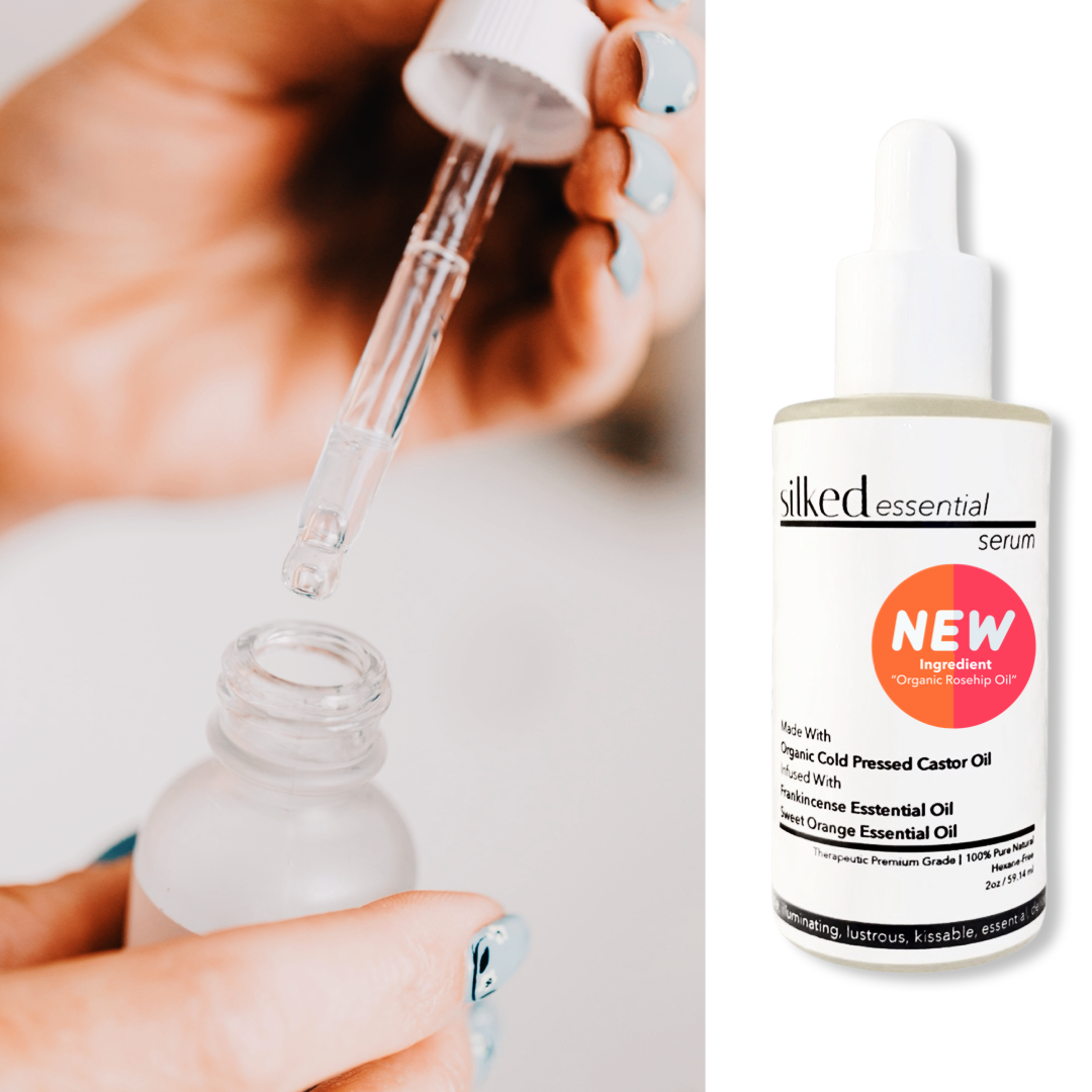 Silked Essential Serum made w/Castor Oil