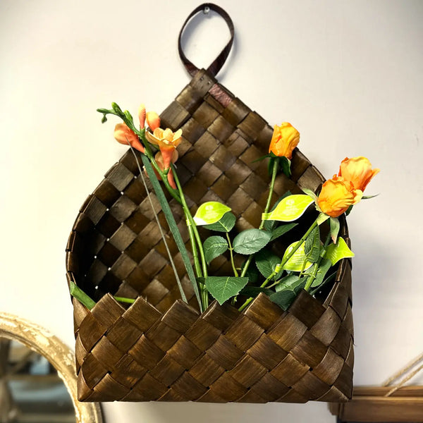 Woven Hanging Basket VagabondVintage