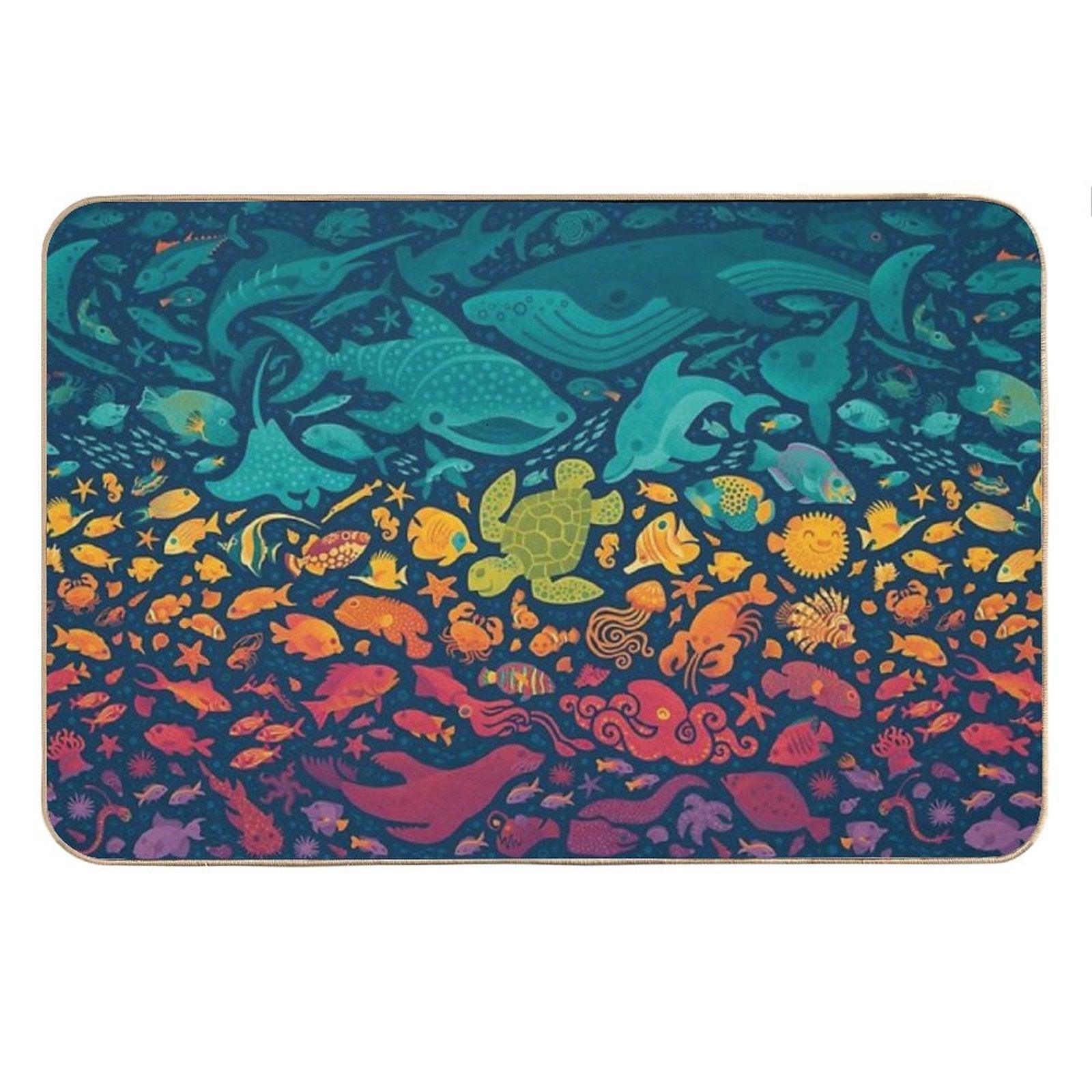 Aquatic Spectrum 2 Bath Mat